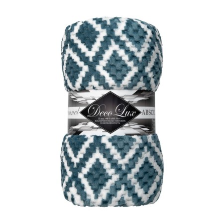 Texrepublic blanket, size 200x220 cm, turquoise color-1