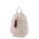 Backpack, lightning department, light beige/burgundy 37x25x10cm