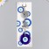 Suspension from the evil eye "Medallion and frog" 18 cm