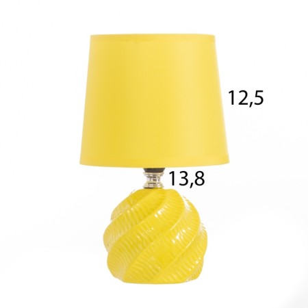 HELP LAMP "Alvaro" 1x40W E14 yellow 14.5x14.5x24cm-5