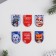 New Year. Bookmarks for books Magnetic "New Year's Post", 6 pcs