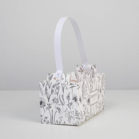 Carriage for flowers "Present", 12 × 15 × 24 cm-2