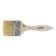 Brush flat scrap, natural bristles, wooden handle, 2.5 ", 63 mm
