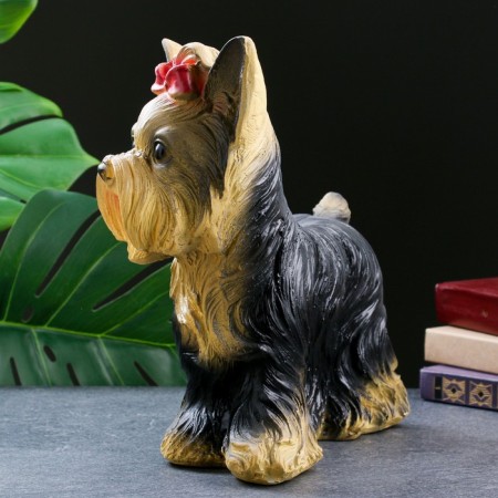Piggy bank "Yorkshire Terrier" Standing, 16x32x28cm-1