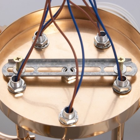 Bet chandelier 5x40W E27 Gold Model: 2612365-9