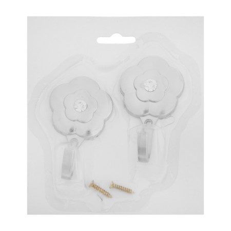 Single -rod hook for curtains Cappio KC117, bronze color, 2 pcs-7