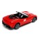 Radio -controlled "convertible" car, works on the battery, the color of the red