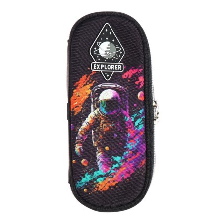 Penal-football 80x210x50 mm, soft, fabric, Devente Cosmic, for boys, black-1