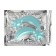 Patch hydrogel collagen for the eyes blue in the shape of a star