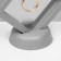 Romb decoration stand, 7 × 2.5 × 7 cm, gray color