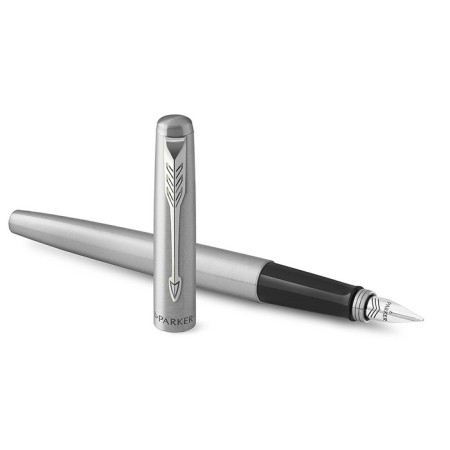 Feature handle Parker Jotter Core F61 Stainess Steel CT M, stainless steel case-5