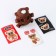 Antistress toy "Medvezhok" with stickers mix, with a hydrogel