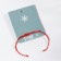 Bracelet "Red thread" Infinity, white color in gold, 6 cm
