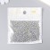Glass beads 12/0 "silver" 15 grams