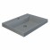 Sink uperwood Classic quartz 60 cm, quartz, gray matte, platinum