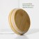 Glass Bank for bulk products with bamboo lid Bellatenero Eco, 700 ml, 8.5 × 15.5 cm