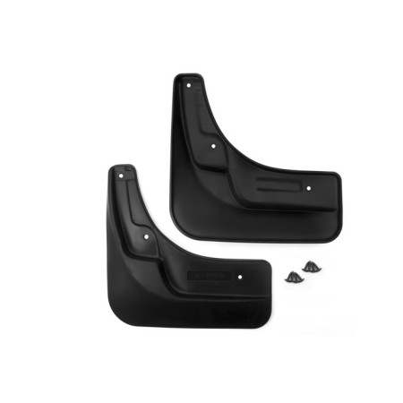 Front splashes for VW Tiguan, 2007-2017, set 2 pcs