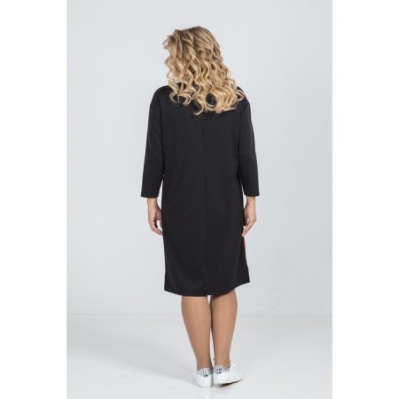 Women's dress, size 52, red color-6