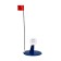 Gerlitsa straight aluminum stand, diameter 190, blue color