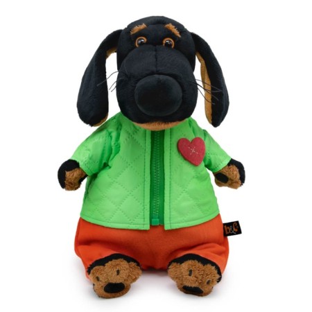 Soft toy "Waxon", in a banter jacket and pants, 25 cm