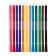 Flomasters 12 colors BrunovisConti Happycolor, mix