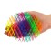 Antistress toy "worm", rainbow color