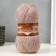Yarn "Angora Gold Simli" 75% acrylic, 20% wool, 5% metallic 500m/100g (541 mink)
