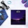 Floor scales Vitek VT-1972, electronic, up to 180 kg, glass, purple