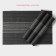 A set of serving napkins on the table “Shine”, 4 pcs, 45 × 30 cm, black color