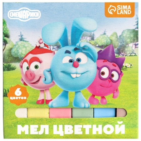 Loars of Color School 6 pcs. "Smeshariki", rectangular-3