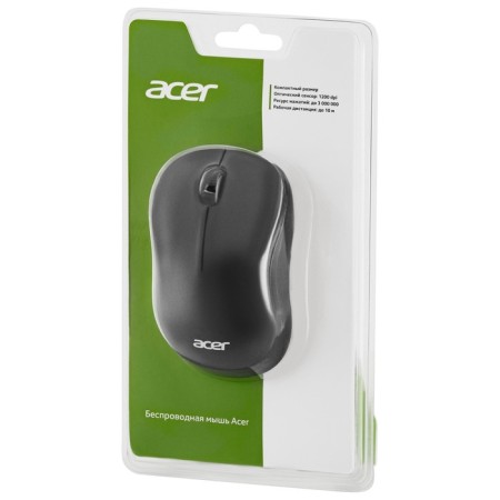 Acer OMR160 Black Optical Mouse (1200DPI) WISTROPLE USB (3but)-7