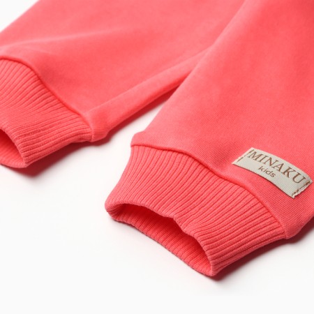 Children's pants minku, coral color, height 68-74 cm-2