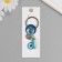 A keychain from the evil eye Metal "Sun with a talisman" 4.5 cm
