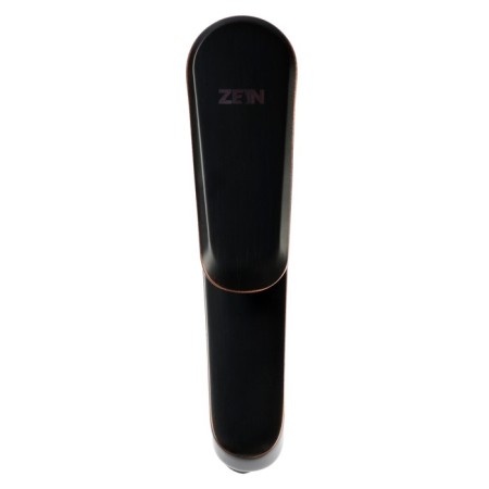 Zein Z3800 shell mixer, single -leaf, pour height 22 cm, 35 mm cartridge, black-1