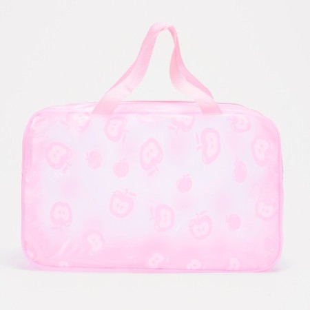 Lightning cosmetic bag, pink color-1