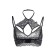 Bralett elongated Erolata Lingerie Collection, size 42-44, black color