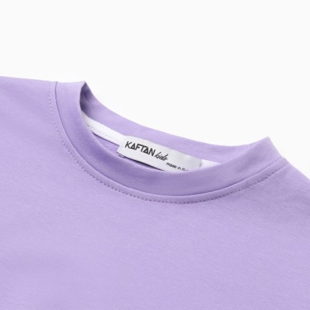 Children's T -shirt with Dl. Rrukawa KAFTAN, p. 34 (122-128 cm), lilac-6