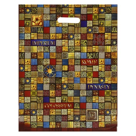 Package "Coliseum", polyethylene with a cut pen, 40 x 50 cm, 80 μm