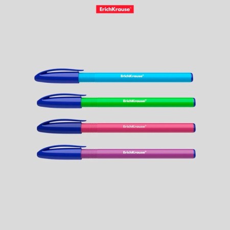 Ballic handle Erychkrause U-108 Neon Stick 1.0, Ultra Glide, Blue Ink color blue-4