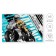 Album for drawing A5, 32 sheets on the Motorocyclist paper clip, covered cardboard, internal block offset 100 g/m²