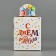 Box the team "Happy Birthday" 9 x 11 x 9 cm
