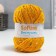 Yarn 60% acrylic, 30% cashmere, 10% silk "spring" 50 grams 80 m color 29a turmeric