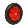 Pneumatic wheel, d = 360 mm, hub: diameter 16 mm, length 90 mm
