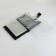 Male purse on magnet 3 in 1, department for auto documents, passports, black color