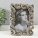 Photo frame Polystone 10x15 cm "shells" silver 20.7x15.5 cm