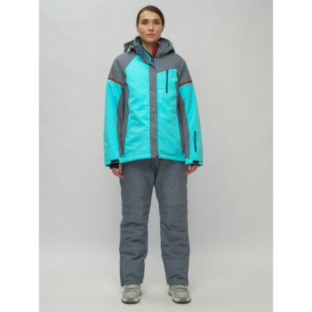Ski suit, size 58, turquoise color