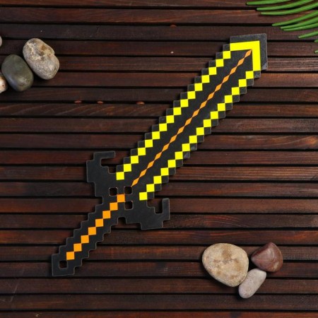 Set of wooden souvenirs "Golden Weapon"-1
