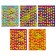 Notebook of 48 sheets in the cell "liquid smiles", cover coated cardboard, softtouch, congruh, mix