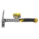 Denzel 10633 mason hammer, whole -bearing, 2k rubberized handle, 680 g