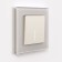 Switch W11110162, single -circuit, with backlight, ivori matte